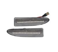 NMBZVE 2PCS Car Dynamic Side Marker Turn Signal Light Lamp For JAGUAR X-TYPE 2002 2003 2004 2005 2006 2007 2008 2009(Style 2)