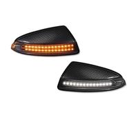 NMBZVE 2PCS Car Turn Signal Light Side Mirror Indicator Blinker For Benz C Class W204 S204 For Viano For Vito W639 ML W164(Style 2)