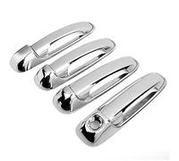 NMBZVE 4 Door Outside Handle Cover Trims Car Styling for Dodge for Ram 1500 2500 3500 2002-2008