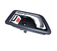 NMBZVE Black/Chrome Car Inner Inside Interior Door Handle Left Right for Hyundai for Getz for Click/TB 2002-2009(Chrome Right)