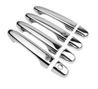 NMBZVE Car Exterior Door Handle Cover Moulding Protective Accessories for Civic 9th Gen 2012-2015(Silver Smart)
