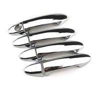 NMBZVE Car Exterior Door Handle Cover Sticker Accessories for Ford for Fiesta 2009-2012