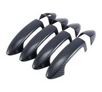 NMBZVE Car Exterior Door Handle Cover Sticker Accessories for Ford for Fiesta 2009-2012