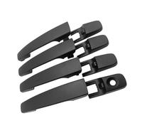 NMBZVE Car Exterior Door Handles Left Hand Drive Exterior Outer for Ford for Focus 2008-2011 (Matte Black)