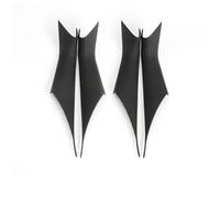 NMBZVE Car Interior Carbon Fiber Door Handle Cover Trim Door Bowl Stickers Decoration for B&MW 5 Series G30 2018-2022(Black 1 Set)