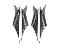 NMBZVE Car Interior Door Handle Panel Handle Decoration Cover for B&MW 5 Series G30 520 523 525 530 528 535i 2018-2021(Carbon Fiber 1 Set)