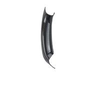 NMBZVE Car Interior Door Handle Panel Pull Cover LHD Black/Beige for B&MW X3 X4 F25 F26 2010-2016(Left Carbon)