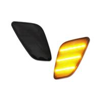 NMBZVE Car Lens Front Turn Signal Lamp Side Fender Marker Light Replacement Parts For Jeep For Wrangler TJ 1997-2006(Style 1)