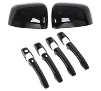 NMBZVE Car Mirror Covers Door Handle Covers for Dodge for Durango 2011-2019