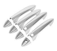 NMBZVE Car Side Door Handle Cover Moulding Trim Exterior Decor Accessories for Accord 2013-2017(Chrome - Smart Key)