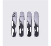 NMBZVE Chrome Car Door Handle Cover Trim Overlays Accessories for Ford for Focus 2005-2011(OneColor)