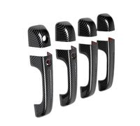 NMBZVE Door Handle Decoration Cover Trim Shell Decorative Car Exterior for Dodge for Ram 1500 2019-2021