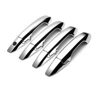 NMBZVE Exterior Door Handles Cover Trim Outside Doors Car Accessories for CRV 2007-2011(8PCS Chrome)
