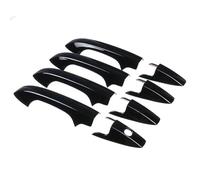 NMBZVE Exterior Door Handles Cover Trim Outside Doors Car Accessories for CRV 2007-2011(8PCS Gloss Black)