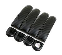 NMBZVE Exterior Side Door Handle Cover Door Bowl Trim for Skoda for Laura 2005-2013(1 Key Hole)