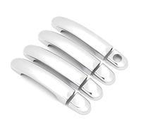 NMBZVE Exterior Side Door Handle Cover Moulding Trim Frame for VW for Transporter T5 2003-2015