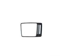 NMBZVE Front Console Frame Decoration Bezel Shift Knob Fixed Frame Panel Decorative Frame for A4 Q5 2020 2021 Protective Strips(Black)