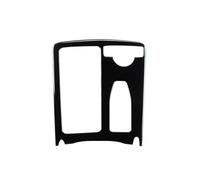 NMBZVE Front Console Frame Decoration Bezel Shift Knob Fixed Frame Panel Decorative Frame for C Class W204 180 200 260 07-14 Protective Strips(Carbon 2)