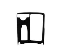 NMBZVE Front Console Frame Decoration Bezel Shift Knob Fixed Frame Panel Decorative Frame for C Class W204 180 200 260 07-14 Protective Strips(Carbon 1)