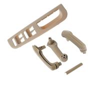 NMBZVE LHD Car Front Rear Left Right Door Handle Set for Golf 4 MK4 for Jetta 1999-2004 Auto Interior Accessories Styling(Beige 8pcs)