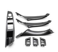 NMBZVE LHD Car Interior Door Pull Handle Trim Cover Set for B&MW 5 Series F10 F11 F18 520i 523i 525i 528i 535i(Style 8)