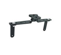 NMBZVE Motorcycle Aluminum GPS Mount Navigation Plate Bracket Windshield Phone Stand Holder For XLV700 For Transalp 2008-2011 Balance Bar(Color1)