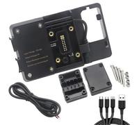 NMBZVE Motorcycle GPS SMART PHONE Navigation Plate Bracket Adapt Holder Kit For BENELLI TRK502 TRK 520X For Jinpeng X Balance Bar(Color3)