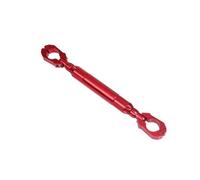 NMBZVE Motorcycle Handlebar Handle Grip Adjustable Crossbar Balance Bracket Regulator Steering Wheel Reinforcing 22mm Replacement Balance Bar(Short-Red)