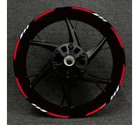 NMBZVE Rim stickers Motorcycle Accessories Reflective Rim Edge Stripes Reflective Wheel Stickers For CBR600RR CBR1000RR CBR 600 1000 RR(Style 7)