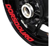 NMBZVE Rim stickers Motorcycle Accessories Wheel Stickers Sports Wheel Edge Stickers Wheel Stripe Reflective Film For A&prilia For DORSODURO(Style 2)