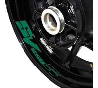 NMBZVE Rim stickers Motorcycle Accessories Wheel Stickers Sports Wheel Edge Stickers Wheel Stripe Reflective Film For SUZUKI SV650S Sv650 S(Style 2)