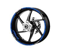 NMBZVE Rim stickers Motorcycle Wheel Stickers Sports Wheel Edge Stickers Wheel Stripe Reflective Film For Y&amaha YZFR25 YZF-R25(Style 2)