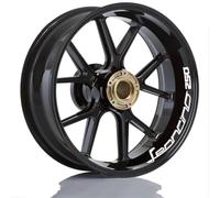 NMBZVE Rim stickers Motorcycle Wheel Stickers Sports Wheel Edge Stickers Wheel Stripe Reflective Film For Benelli For Leoncino 500 250(Style 17)