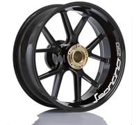 NMBZVE Rim stickers Motorcycle Wheel Stickers Sports Wheel Edge Stickers Wheel Stripe Reflective Film For Benelli For Leoncino 500 250(Style 9)