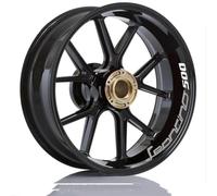 NMBZVE Rim stickers Motorcycle Wheel Stickers Sports Wheel Edge Stickers Wheel Stripe Reflective Film For Benelli For Leoncino 500 250(Style 8)