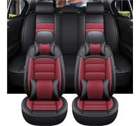 NMBZVE seat covers Car Seat Covers And Cushions Interior Accessories Leather Seat Covers For A4 B8 B6 B7 For Avant A3 8P A5(Style 17-9pcs)