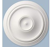 NMC Arabella Ceiling Rose Lightweight Resin 51cm x 5cm Paintable Easy Fix