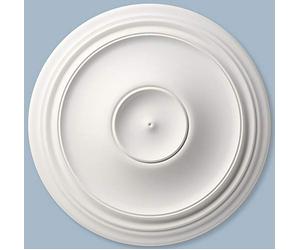 NMC Arabella Ceiling Rose Lightweight Resin 51cm x 5cm Paintable Easy Fix