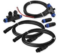 NMEA 2000 Starter Kit to Process NEMA 2K Network for Lowrance Simrad Garmin,Marine Grade NMEA 2000 Backbone Cables Drop Cables Tees Terminators