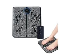 Nmes Foot Massager, Foldable and Portable Electric Foot Massager for, 8 Modes and 19 Intensities, shiatsu Foot Massager, Muscle Pain Relief (1)