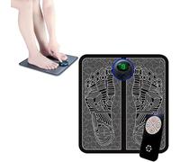Nmes Foot Massager, Nmes Foot Massager, Foldable and Portable Electric Foots Massagers, 8 Modes and 19 Intensities with Remote Control, Muscle Pain Relief (# 1 PCS)