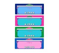NMFLAB 4Packs Acrylic Mahjong Tiles Guide and Line Finder for Quick Identification Effective Game Helper Essential Tiles Line Finder