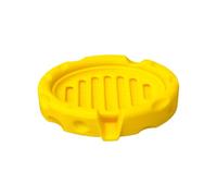 NMFLAB Cheese Shape Soap Storage Rack with Drain for Fast Drainage Keep the Soap Dry Creative Design Quick Draining Holder
