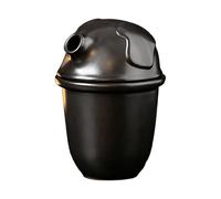 NMFLAB Espresso Cup Handcrafted Ceramic Drinking Cup with Practical Straw Opening Perfect for Home or Offices Use Earthenware Coffee
