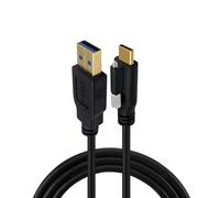 NMFLAB Fast Speed USB3.0 C Port Data Cable with Double Screw Locking Detail and Reinforced Connector for Machine Sight Structure Data Cord