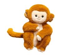 NMFLAB Fat Stuffed Animals Golden Monkey Doll Stress Toy Decors Soft Dolls Baby for Toddler Emotion Smooth Adorable Fat Animal Soothing for Emotion Comfort Christmas Decoration Adorkable Sweet