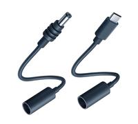 NMFLAB Female to DC5521 / Type C/Adapter Cord PVC Construction for Efficient Power PVC Direct Current Power Adapter Cable