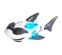 NMFLAB Interactive Mechanical Fish Robot with Cool Lighting and Auto Steering for Family Fun Mechanical Fish Toy