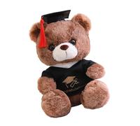 NMFLAB Lovely Doctor Bear Stuffed Animals Graduation Doll with Colorful Design Cuddle Hugging Doll for Kids Adult Graduates Graduation Gift Plush Toy