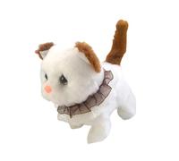 NMFLAB Realistic Electronic Plush Cats Doll Toy with Sound and Motion Educational Toddler Engagement Parenting Game Dynamic Soft Cats Toy
